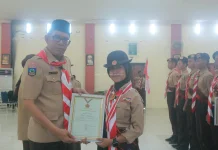 Kontingen Babar Bertolak ke Jakarta Ikuti Jamnas Pramuka XII