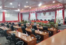 DPRD Bangka Gelar Paripurna HUT RI Besok, Ruang Rapat Bernuansa Merah Putih