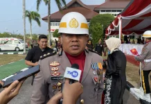 AKBP Suhartono Sukses Jadi Komandan Upacara HUT RI di Bangka Belitung