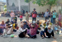 Warga Taman Pesona Bangka Gelar Lomba Agustusan