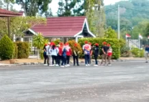 Persiapan Pawai 17-an, Tim OPD Pemkab Bangka Latihan Intensif