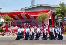 HUT RI, 240 Peserta Meriahkan Pawai Baris-Berbaris