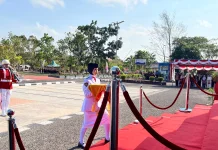 Ziefa Anindya, Wujudkan Impian Jadi Pembawa Baki Pengibaran Bendera HUT RI
