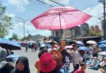 Antusiasme Masyarakat Saksikan Karnaval HUT RI di Bangka