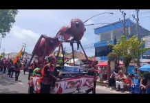 Panas Terik Tak Halangi Warga Saksikan Karnaval