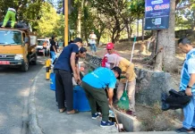 Sampah usai Pawai-Karnaval di Sungailiat Mencapai 3,7 Ton