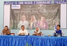Jaga Sungai Jaga Masa Depan, Generasi Muda Diajak Selamatkan Sungai Babel