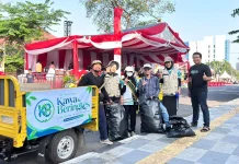 Komunitas Yo’ Kawa Babel Kampanye Lawan Sampah Lewat Aksi Kawa Beringkes