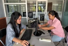 Dua Mahasiswi Polman Babel Jalani Magang di LPP RRI Sungailiat