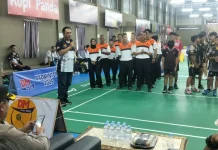 Kejurprov Bulu Tangkis Babel Dibuka, Jadi Ajang Seleksi ke Nasional