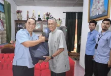 Pegawai RRI Sungailiat Anjangsana ke Kediaman Pensiunan