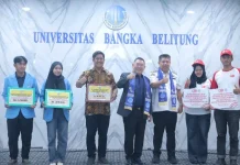 100 Mahasiswa UBB Terima Beasiswa Kelapa, UKT & Biaya Hidup Ditanggung