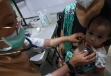 Kasus ISPA Meningkat akibat Debu dan Cuaca Panas