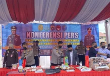 Polda Babel Musnahkan Barang Bukti Narkoba Senilai Rp34,7 Miliar