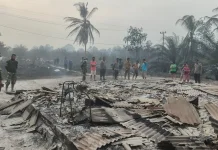Dua Rumah Warga Bintet Terbakar Karhutla, Kerugian Ditaksir Rp150 Juta