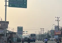 Kabut Asap Tipis Selimuti Sejumlah Wilayah Pangkalpinang