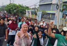 Ribuan Peserta Ramaikan Jalan Sehat RRI Fest 2026 Sungailiat