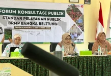 BRMP Babel Gelar Public Hearing, Paparkan Standar Layanan Baru