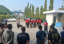 Polda Babel Kenalkan Empat K9 untuk Perkuat Pengamanan Kawasan Pelabuhan