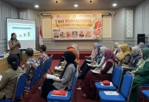 Baca Nyaring Anak Happy, Guru TK-SD Sungailiat-Pemali Belajar Teknik Interaktif