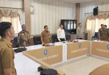 Pemkab Bangka dan Kemenham Babel Bentuk Gugus Tugas Kampung Redam