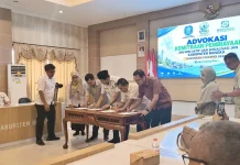 Pemkab Bangka Lakukan Advokasi Kemitraan Pembiayaan JKN Non-Aktif