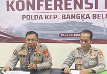Polda Babel Tangkap Pelaku Utama Penyelundupan 8 Ton Pasir Timah