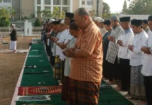 Pemkab Belitung Gelar Sholat Istisqa, Ikhtiar Harapkan Hujan Turun