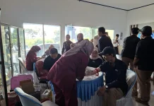 Karyawan RRI Sungailiat Ikuti Medical Check Up