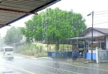 Sebagian Wilayah Kabupaten Bangka Diprediksi Mengalami Hujan