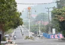 Kabut Asap Mulai Terlihat di Sungailiat