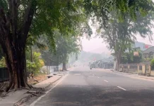 Kabut Asap Tebal Selimuti Bangka, Warga Batasi Aktivitas