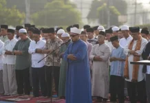 Kemarau Panjang di Babel Ratusan Pegawai Gelar Salat Istisqa Minta Hujan