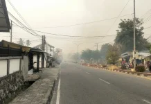 Kabut Asap Selimuti Bangka, Warga Waspadai Iritasi Mata dan Gangguan Pernapasan