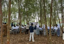 Hutan Pelawan SMKN 1 Bakam Jadi Laboratorium Lingkungan Hidup