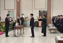 Hariyadi Resmi Menjabat Sekda Bangka