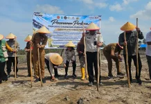 Lapas Pangkalpinang Mulai Tanam Padi Gogo Drupadi di Tuatunu