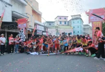 Dinparbud Bangka Gelar 5K Ceria Imlek Run 2026