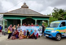 BKPRMI Bangka Gelar Gerakan Masjidku Bersih