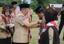 97 peserta Ikuti KMD Pembina Pramuka Penggalang di Bateng