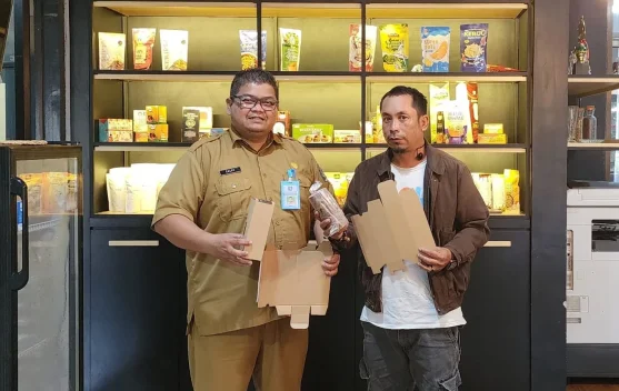 SMSI Bangka Upayakan Kemasan Produk Gula Kelapa Menarik