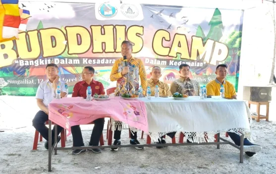 MGMP Pendidikan Agama Buddha Babel Gelar Buddhis Camp