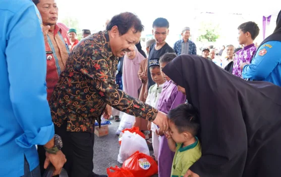 Santunan Yatim Piatu Karang Taruna Temberan Dapat Apresiasi Pemkot