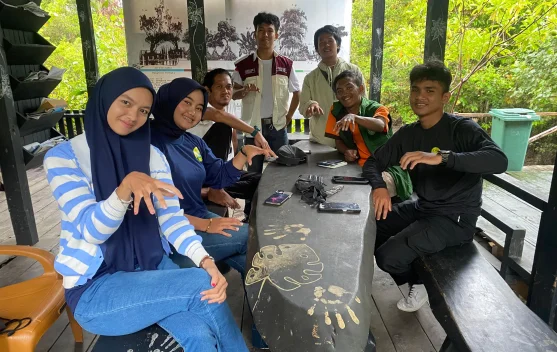Relawan KKMD Babel Edukasi Ekosistem Pesisir Munjang Mangrove