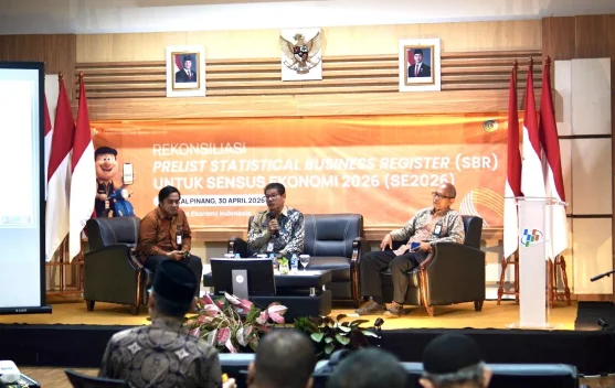 Persiapkan Sensus Ekonomi 2026, BPS Babel Perkuat Validitas Data