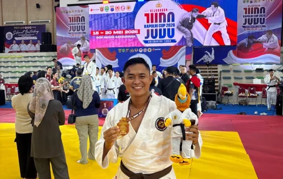 Brigpol M. Genza Raih Emas Judo Kapolri Cup 2026