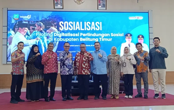 Pemkab Beltim Ajak Masyarakat Sukseskan Digitalisasi Bansos