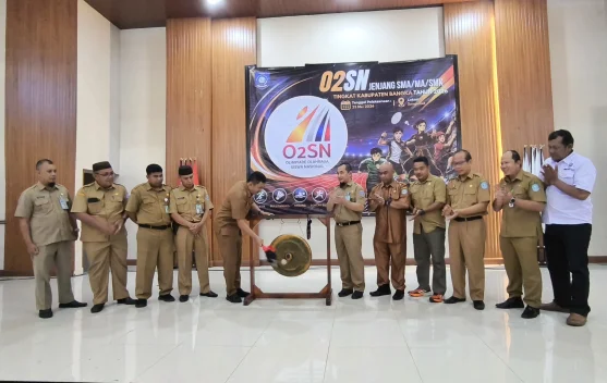 Bupati Bangka Buka O2SN Tingkat SMA