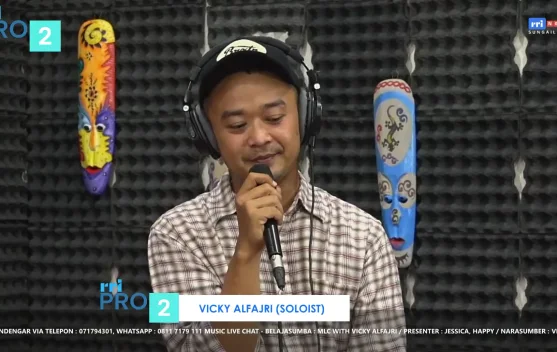 Penyanyi Solo Babel Vicky Alfajri Bagikan Cara Mencipta Lirik Lagu