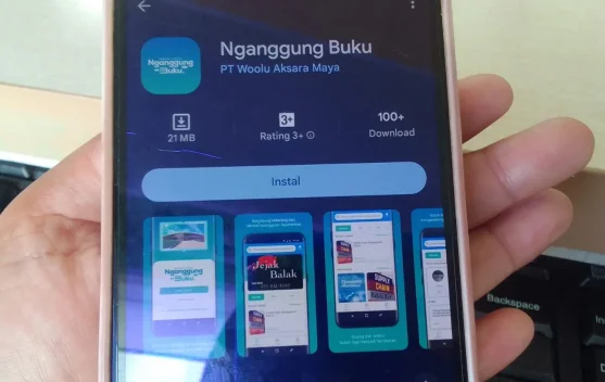Aplikasi "Nganggung Buku" Bisa Diunduh Gratis